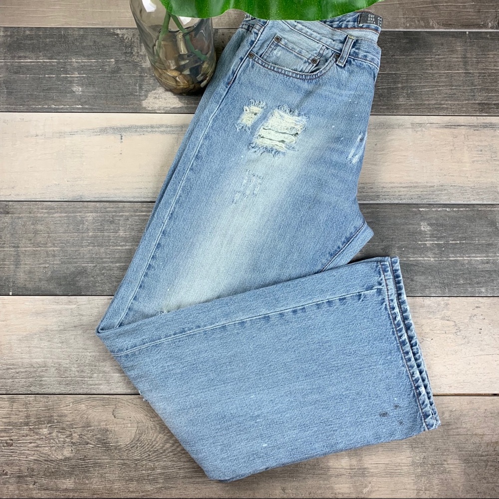 ZARA MENS JEANS DISTRESSED 44x32